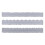 3pcs Irregular Edges Ruler DIY Making Carbon Steel 1