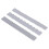 3pcs Irregular Edges Ruler DIY Making Carbon Steel 4