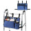Bags For Folding Walker Cup Holder Basket Storage Organizer Pouch Blue 1
