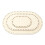 3Pcs Wooden Basket Bottom Robust Blank Solid Oval 5