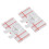 2 stuks parallelle naaivoetjes van stevig plastic 5