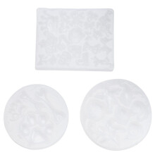 3pcs Silicone Molds Epoxy Resin DIY Mold Paw Crown