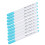 10 stuks DIY wateroplosbare uitwisbare textielmarkers 2