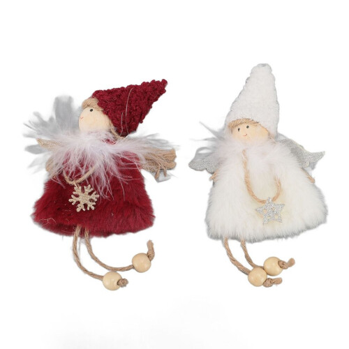 2 st julgransprydnader mini mjuk dörrvägg