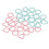 32pcs Knitting Stitch Markers Round Heart Shape 3