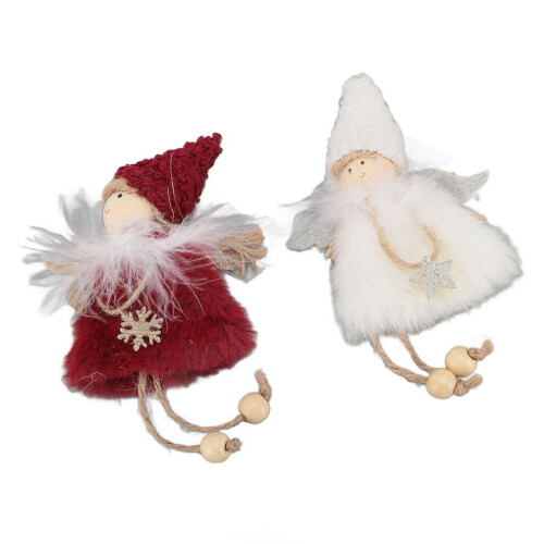 2 st julgransprydnader mini mjuk dörrvägg 2