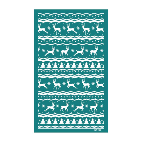 Christmas Silk Screen Stencils Christmas Tree Mesh-SY166