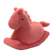 Cuddly toy 40 cm SwingShaped Cushion, Soft Plush Animal Decor For Bedroom, Kids Room, Pink
