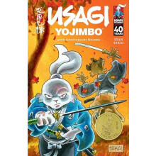 Usagi Yojimbo 40th Anniversary Reader by Stan Sakai Paperback Book