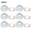 200 Sets Ösenschnallen, Metallic-Ösenschuhe 5