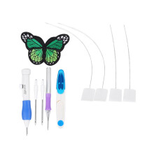 Stickset mit Punch Needle – Starterset