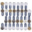 30 stuks draagbare tailleverlengers met afneembare knop 5