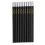 12Pcs Black Colored Pencils Soft Exquisite Luster 5
