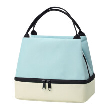 Sturdy Oxford Fabric Lunch Storage Case with Two Distinct-Blue