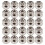 25pcs Sewing Machine Bobbins Multifunctional 5