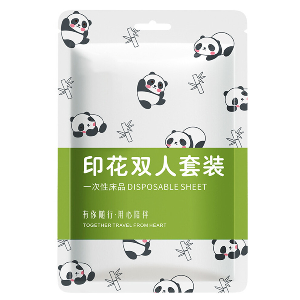 Hygienic Bedding Sheet, Duvet Cover,-Panda double fourpi