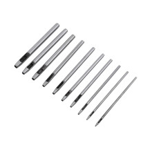 10 stuks leerponsgereedschap, holle pons, gatenpons voor knutselprojecten