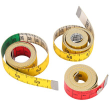 Lot de 3 rubans à mesurer souples pour la couture et la confection de vêtements.