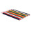 12 crayones de colores despegables para marcar ropa 2