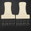 2Pcs Knitting Machine Transfer Comb 8 Needles for 3