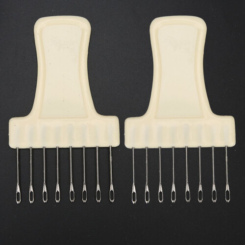 2Pcs Knitting Machine Transfer Comb 8 Needles for 2