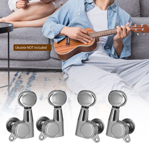 4 st stämskruvar för ukulele, 1:15 stängda 2