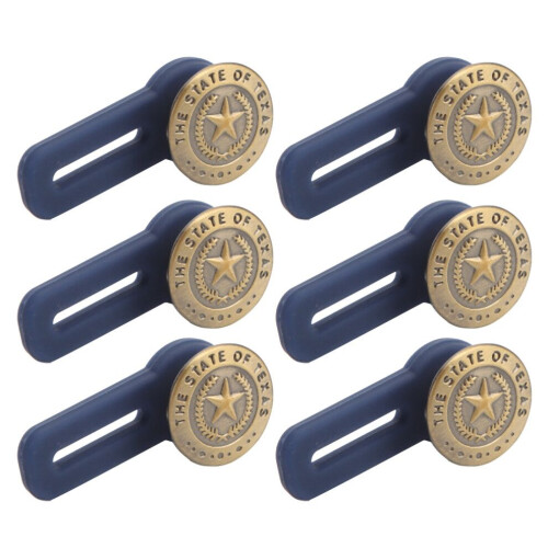 10 stuks bronzen jeansknopen, afneembaar en verstelbaar. 2