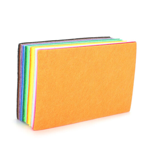 10x15cm 80Pcs Felt Cloth Fabric DIY Craft 2