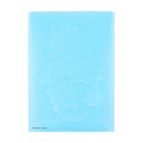 Prägefolder A6 Größe Floral Kunststoff 3D