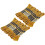 24Pcs Embroidery Thread CrossStitch Glossy Gold 4