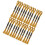 24Pcs Embroidery Thread CrossStitch Glossy Gold 5