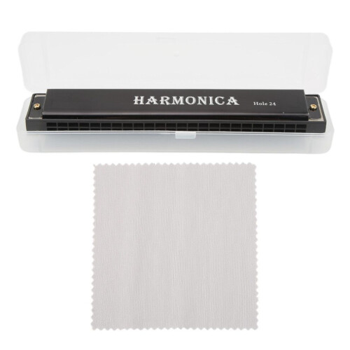 24-gaats mondharmonica voor beginners, plastic mondharmonica