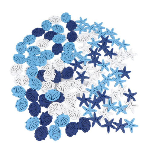 100pcs Seashell Starfish Home Decor Innovative DIY 2