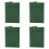 4 Pcs Passport Holder Exquisite Soft Waterproof PU 2