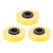 3 Rollen Etikettenband, je 8 m lang, 9 mm breit