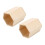 2 portalápices de madera con forma geométrica hexagonal DIY 5