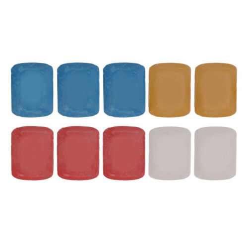 10Pcs Tailors Chalk 4 Colors Wide Application Easy 1