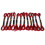 24Pcs CrossStitch Thread Red Embroidery Glossy 3