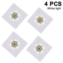 Sparklewave4Pack Oplaadbare Lichtgevende Onderzetter, Antislip Waterdichte Acryl Onderzetter met RGB-kleuren, Geschikt voor alle soorten feesten en