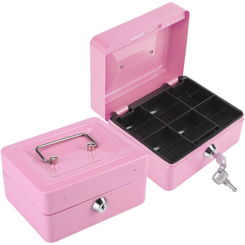 Δίσκος Χρημάτων, Μεταλλικό Χρηματοκιβώτιο με Αφαιρούμενους Δίσκους για Επαρκή 1