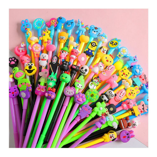 20Pcs Cartoon Pens Eco Friendly Plastic Assorted 2