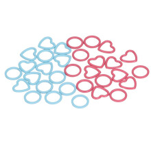 32pcs Stitch Markers DIY Metal Mixed Color