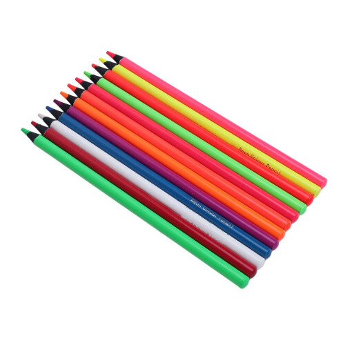 12-teiliges Set Neon-Buntstifte, 12 Farben 2