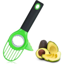 Küchenhelfer zur Avocado-Vorbereitung, ergonomischer, rutschfester Griff für bessere Kontrolle bei der Benutzung, vielseitiger Avocado-Schneider,