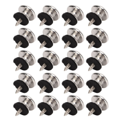 20 st gitarrremknapp ändpeg metallinstrument 1