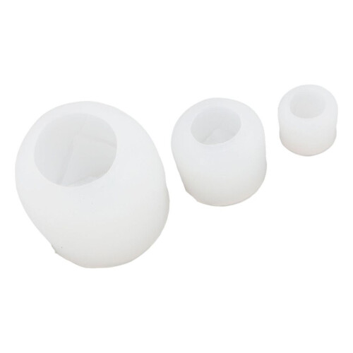3PCS Silicone Crafting Tools 3D Rose Flower Shaper 2