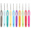 10Pcs Crochet Set Plastic Non Slip Color Handle 1