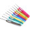 10Pcs Crochet Set Plastic Non Slip Color Handle 4