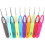 10Pcs Crochet Set Plastic Non Slip Color Handle 3