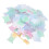 240Pcs Floss Bobbin Card DIY Transparent Plastic 4